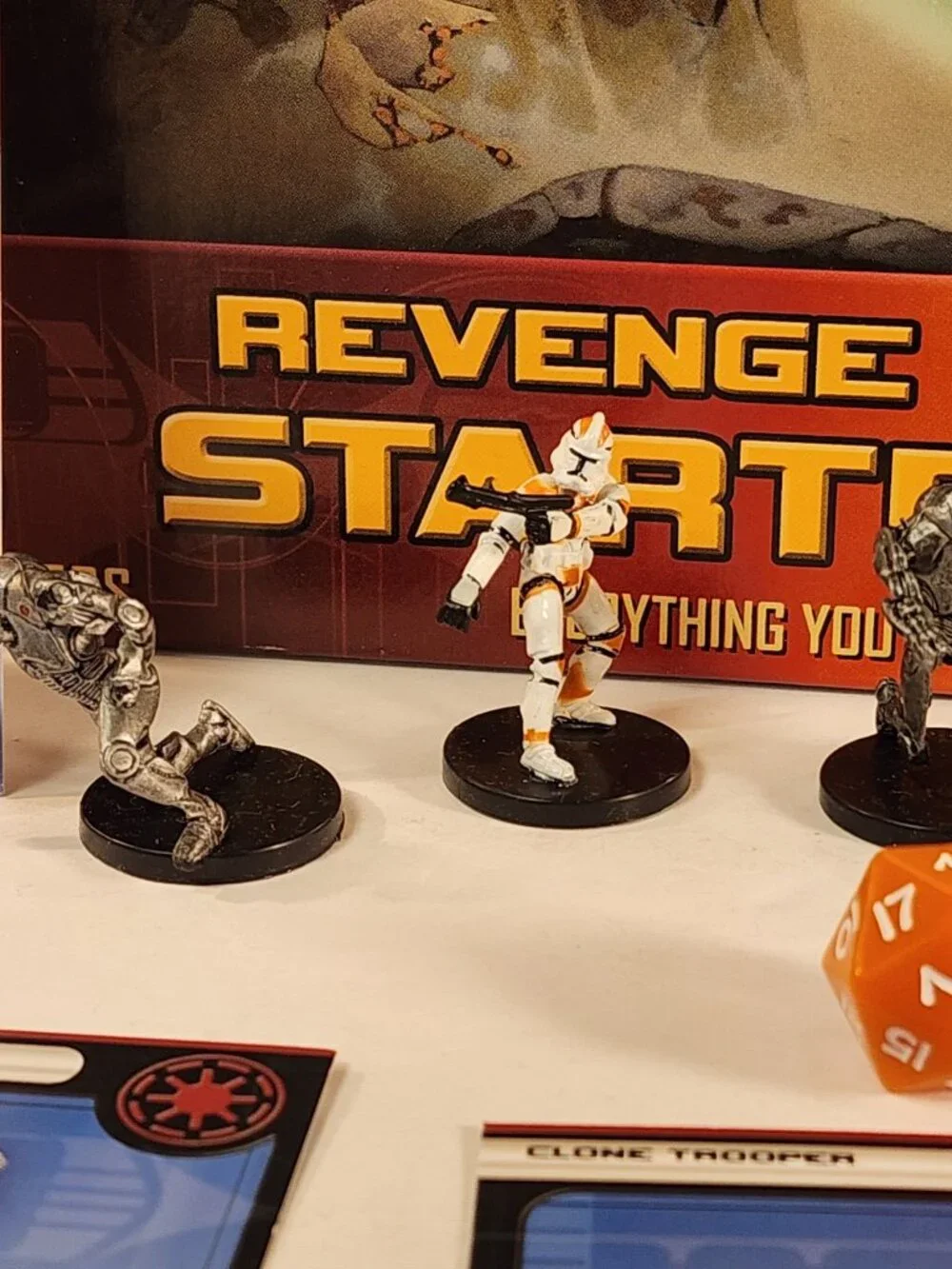 STAR WARS Miniatures Revenge of the Sith starter game